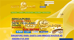 Desktop Screenshot of kotauang.com