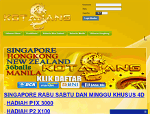 Tablet Screenshot of kotauang.com